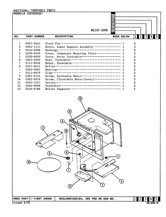 Diagram for ME15F-10PB