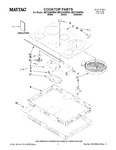 Diagram for 01 - Cooktop Parts