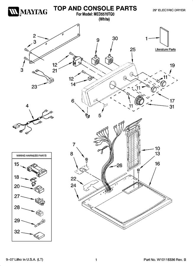 Diagram for MED5570TQ0