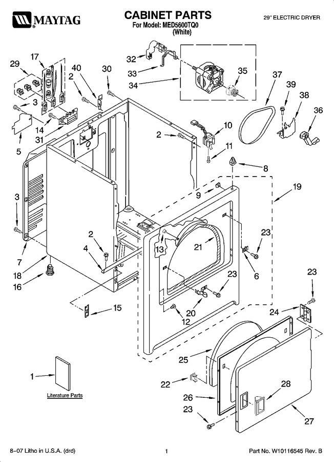 Diagram for MED5600TQ0