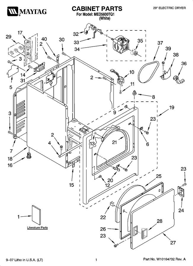 Diagram for MED5600TQ1