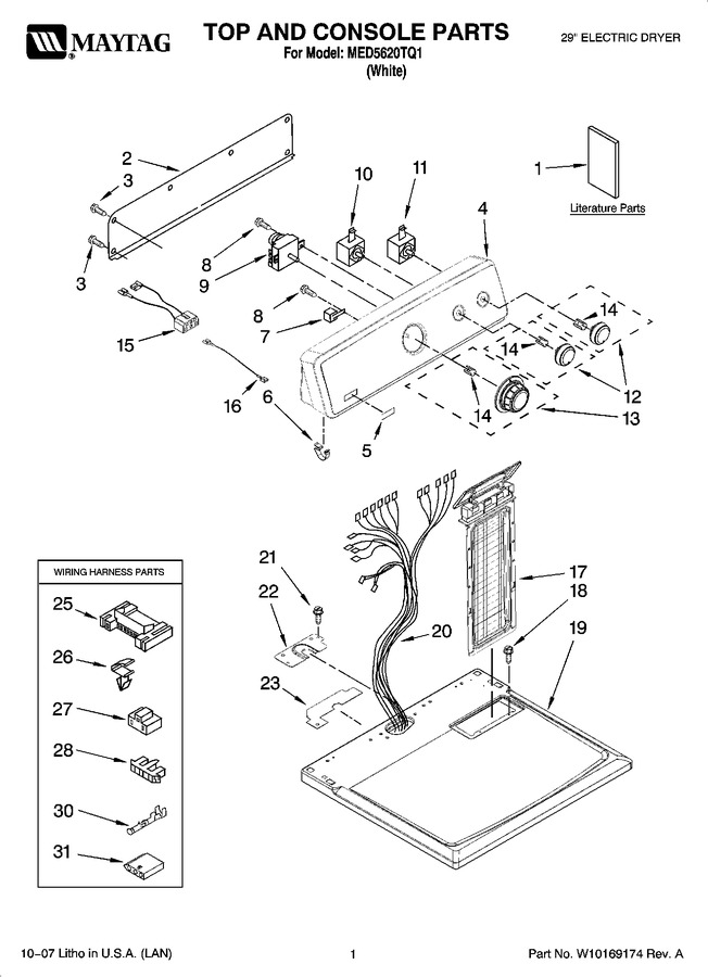 Diagram for MED5620TQ1