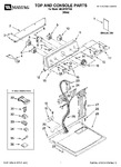 Diagram for 01 - Top And Console Parts