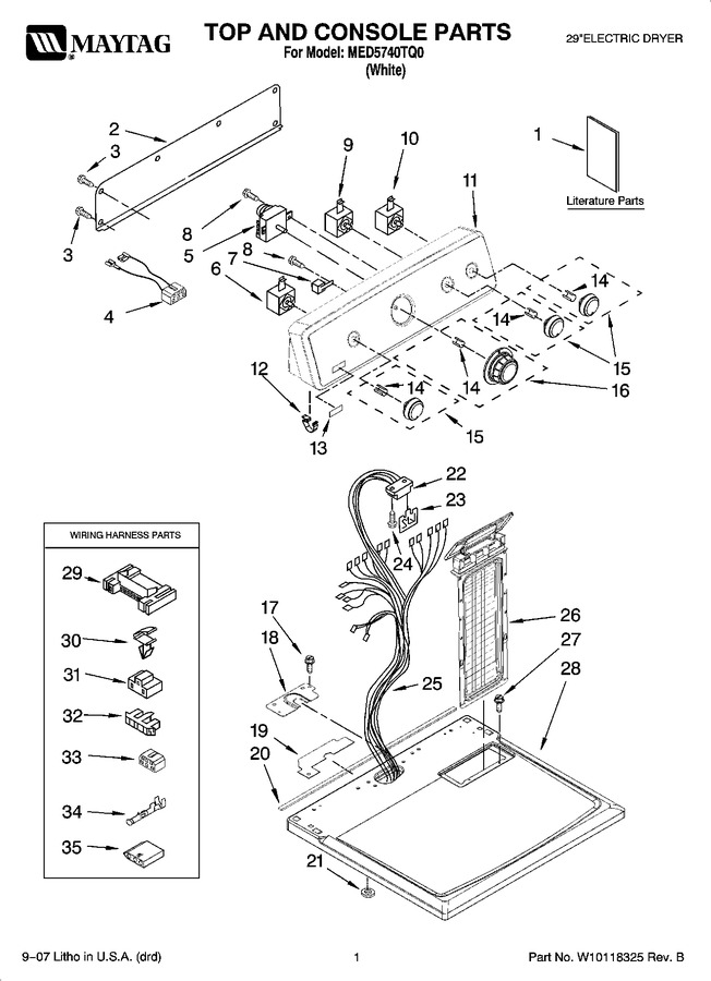 Diagram for MED5740TQ0