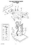 Diagram for 02 - Top And Console Parts