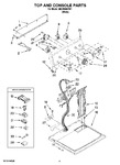 Diagram for 02 - Top And Console Parts