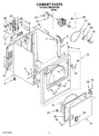 Diagram for 02 - Cabinet Parts