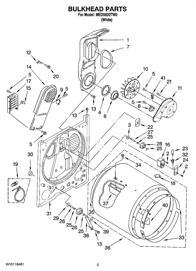 Diagram for MED5820TW0