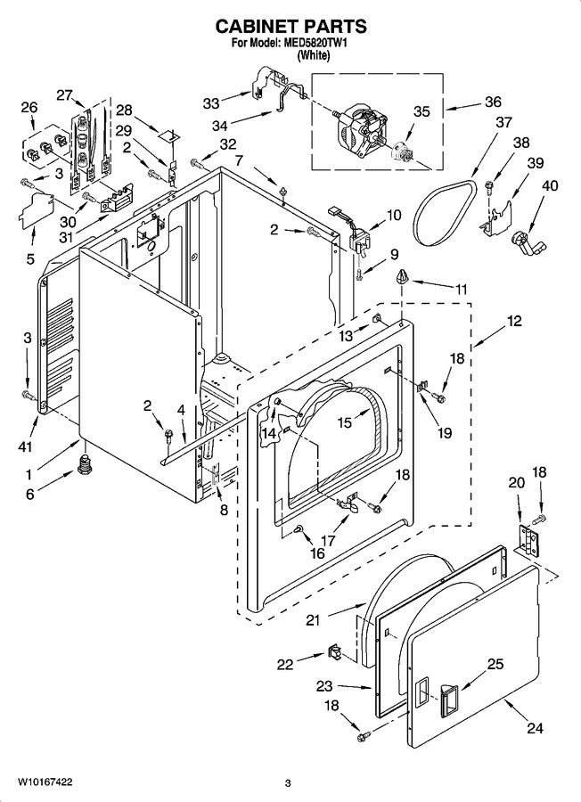 Diagram for MED5820TW1