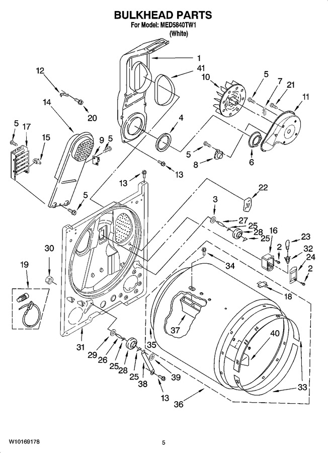 Diagram for MED5840TW1