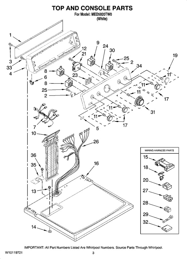 Diagram for MED5920TW0