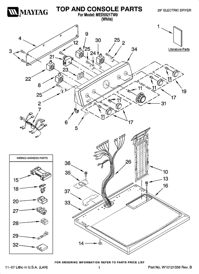 Diagram for MED5921TW0