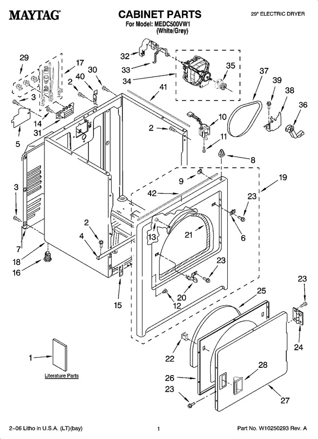 Diagram for MEDC500VW1