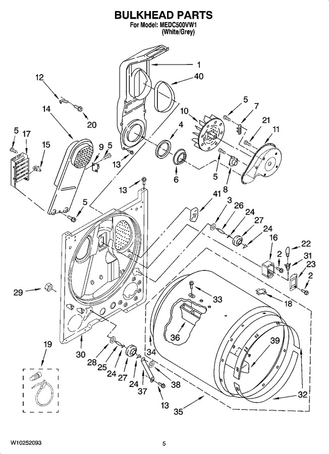 Diagram for MEDC500VW1