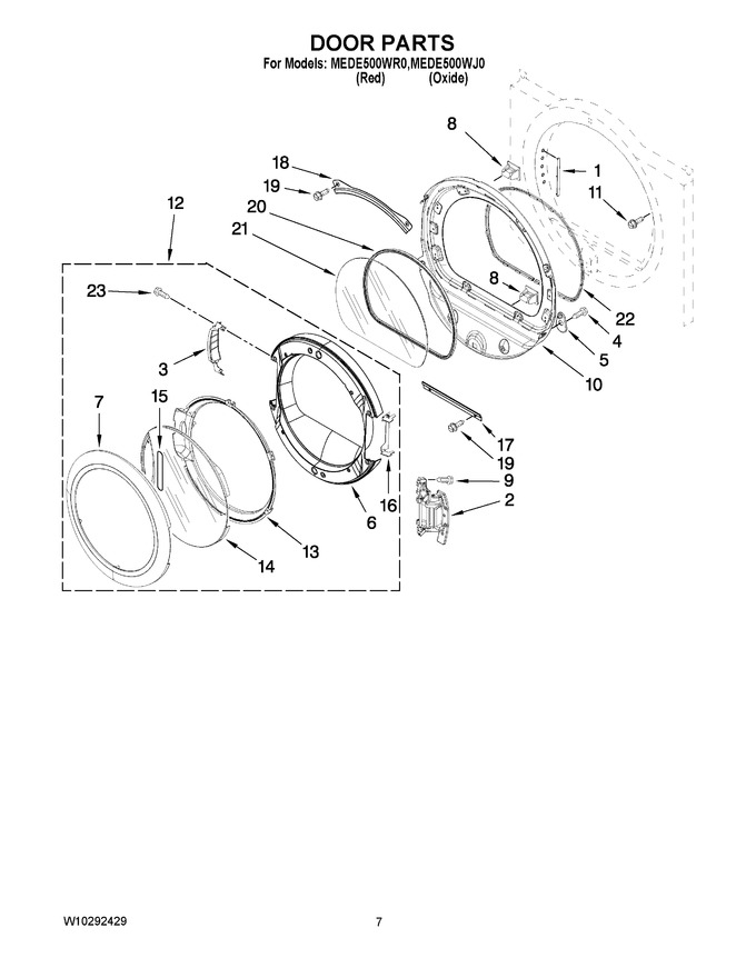 Diagram for MEDE500WJ0