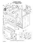 Diagram for 02 - Cabinet Parts