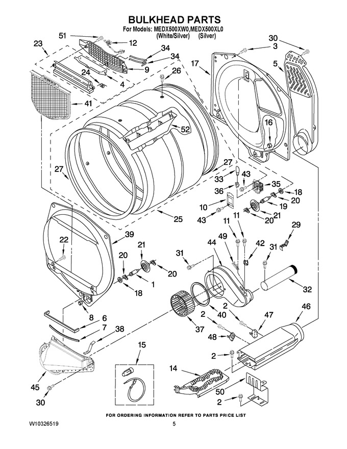 Diagram for MEDX500XL0