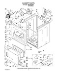 Diagram for 02 - Cabinet Parts