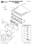 Diagram for 01 - Top And Console Parts