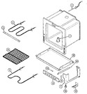 Diagram for 04 - Oven/base