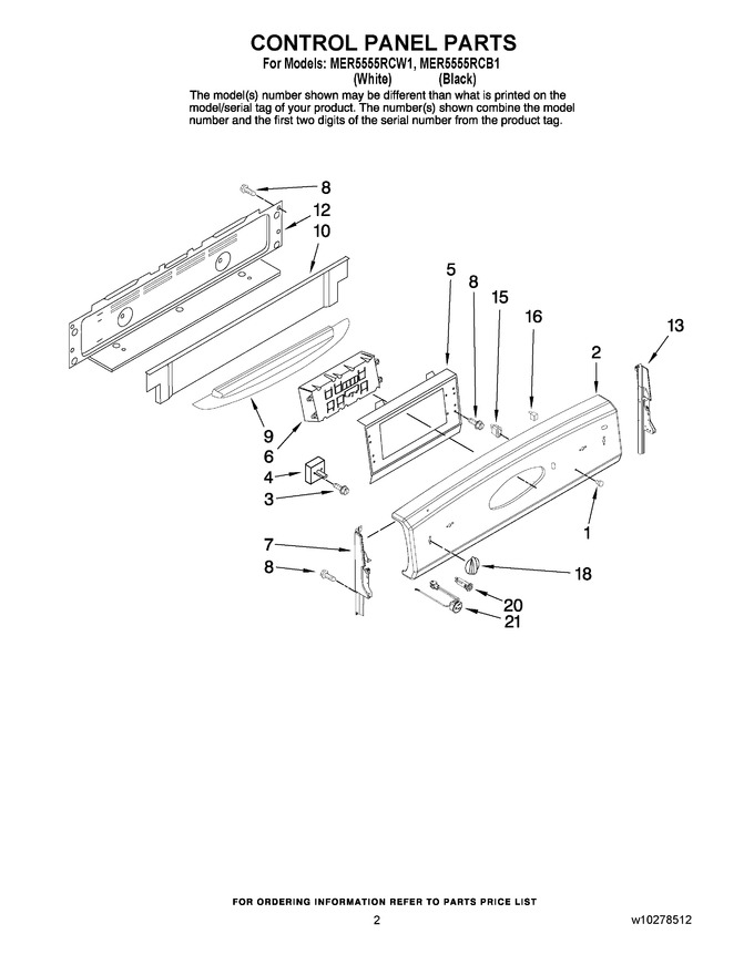 Diagram for MER5555RCB1