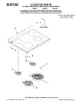 Diagram for 01 - Cooktop Parts