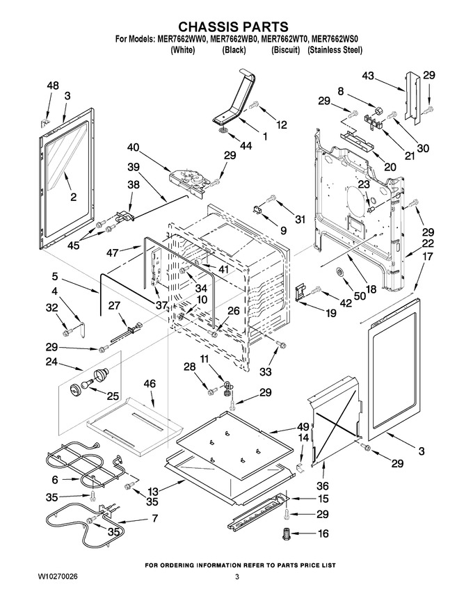 Diagram for MER7662WW0