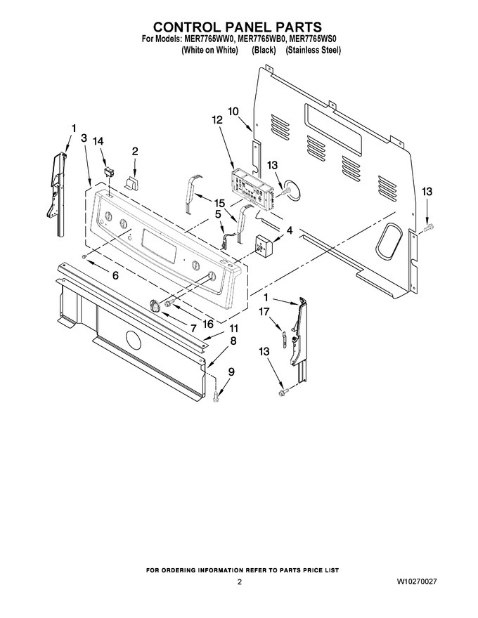 Diagram for MER7765WB0