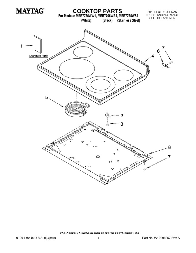 Diagram for MER7765WW1