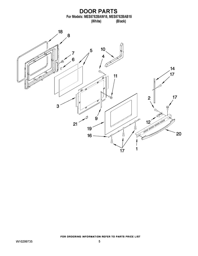 Diagram for MES5752BAW15