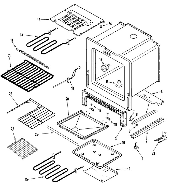 Diagram for MES5775BAF