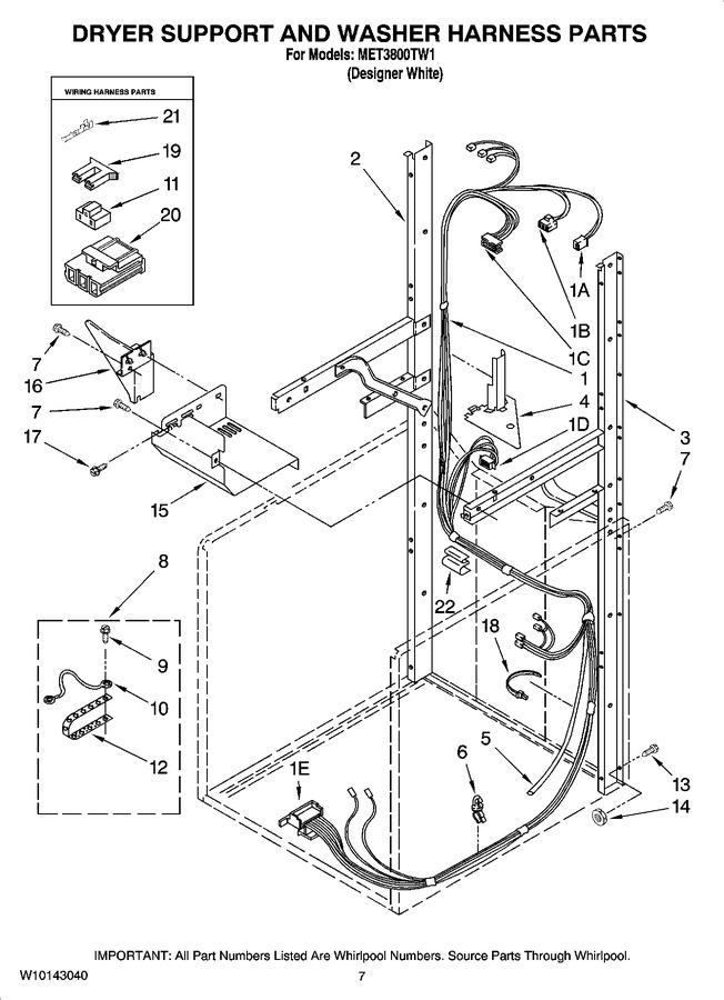 Diagram for MET3800TW1