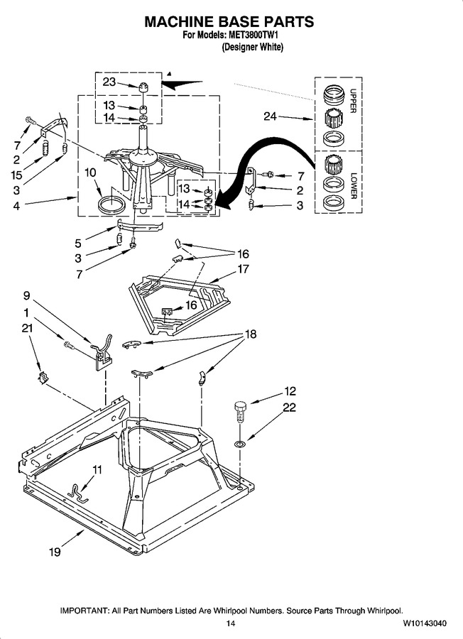 Diagram for MET3800TW1