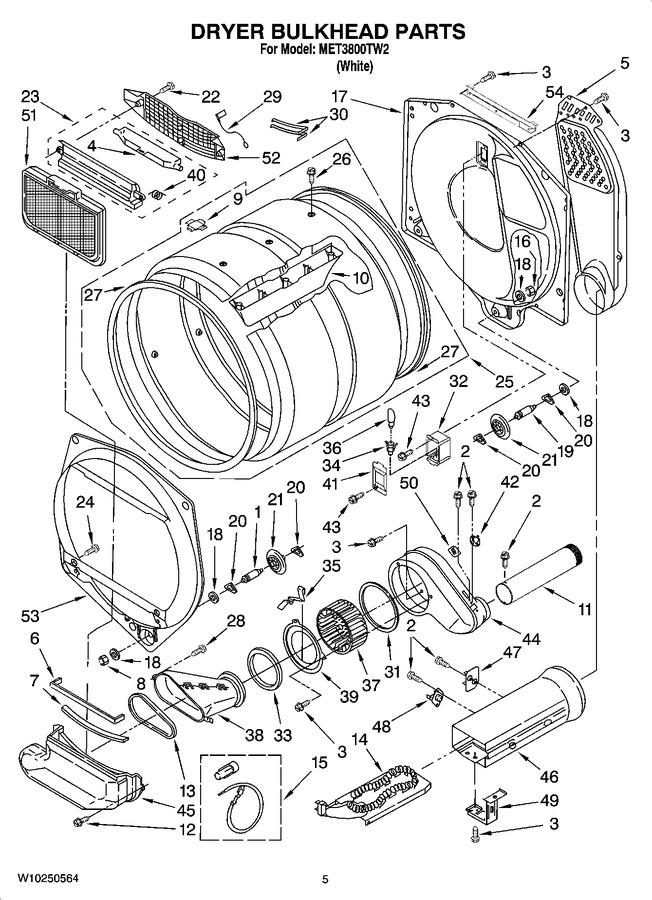 Diagram for MET3800TW2