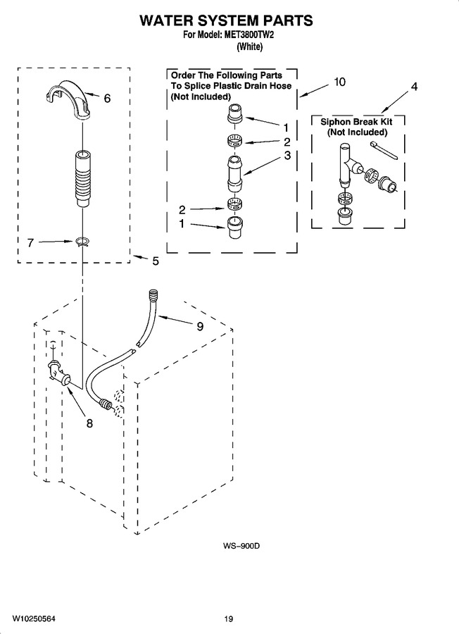 Diagram for MET3800TW2