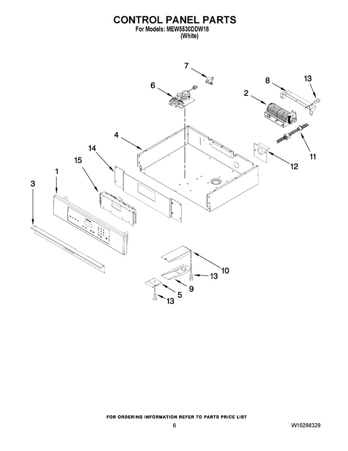 Diagram for MEW5530DDW18