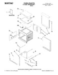 Diagram for 01 - Oven Parts