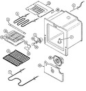 Diagram for 05 - Oven/base