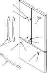 Diagram for 08 - Handles (mfd2561heb/q/w-series 10)