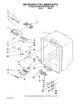 Diagram for 03 - Refrigerator Liner Parts