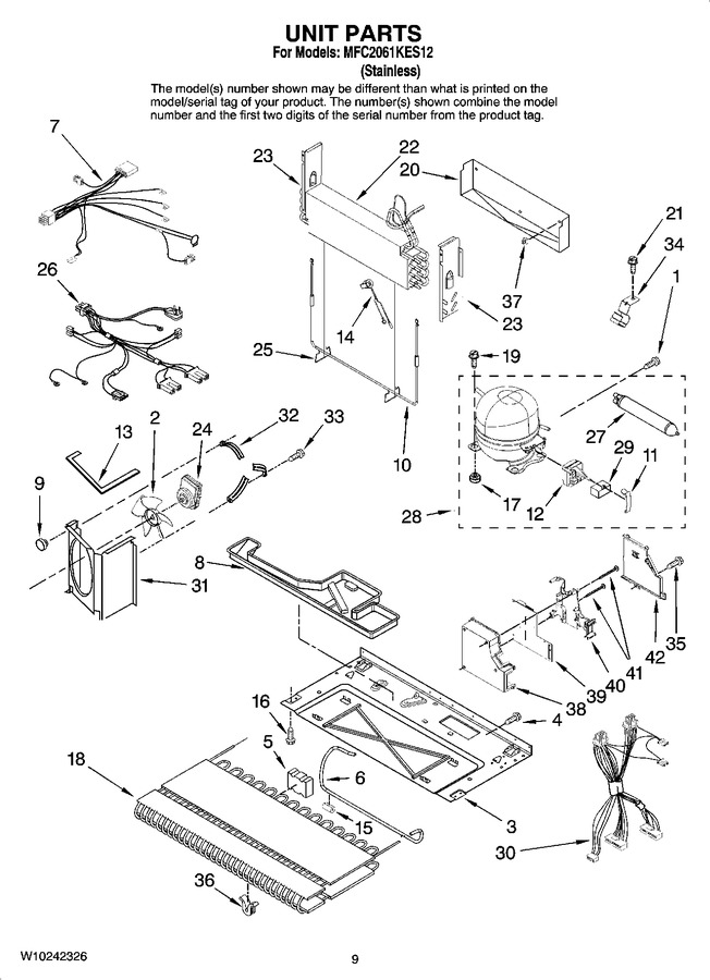 Diagram for MFC2061KES12