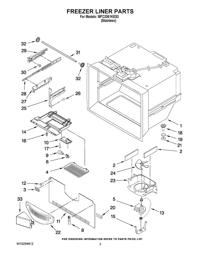 Diagram for MFC2061KES3