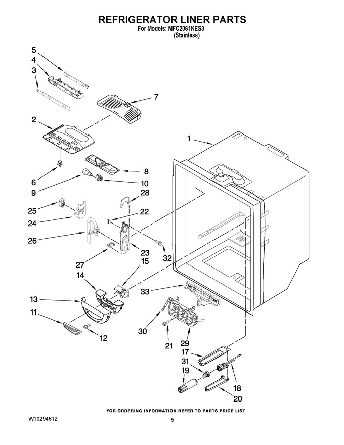 Diagram for MFC2061KES3