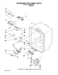 Diagram for 03 - Refrigerator Liner Parts