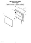 Diagram for 07 - Freezer Door Parts