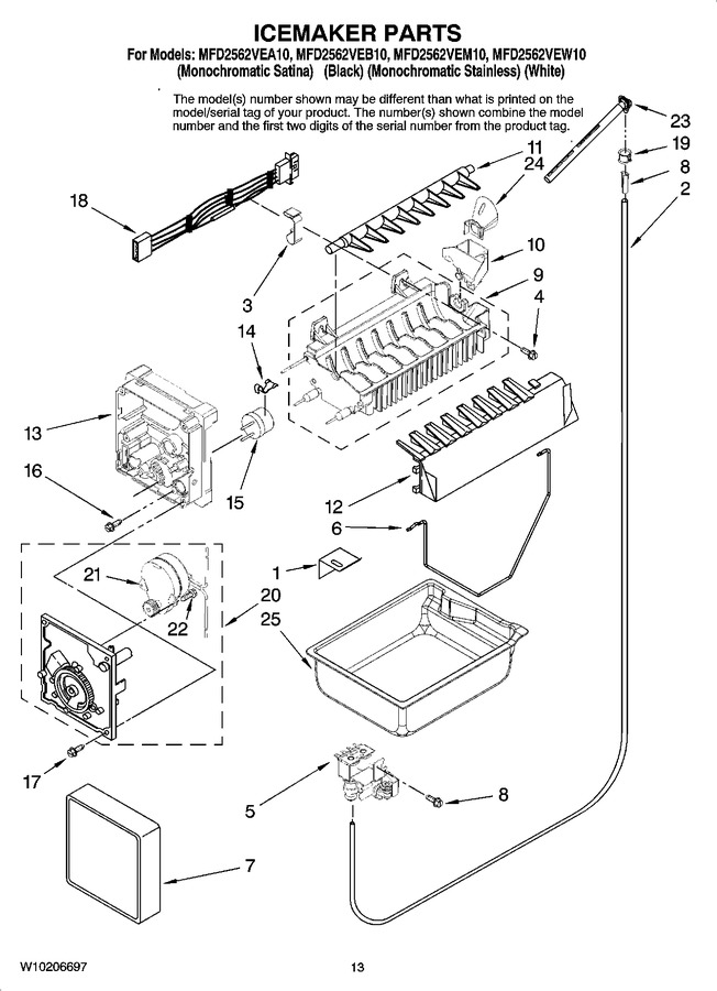 Diagram for MFD2562VEM10