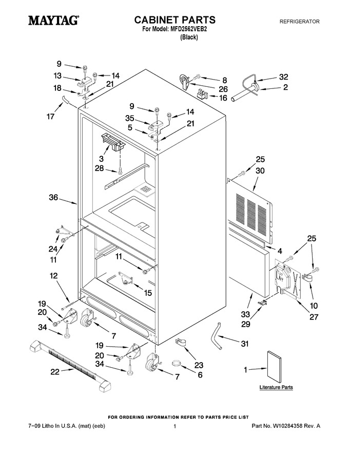 Diagram for MFD2562VEB2