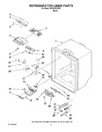 Diagram for 03 - Refrigerator Liner Parts