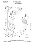 Diagram for 01 - Cabinet Parts