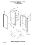 Diagram for 04 - Refrigerator Door Parts